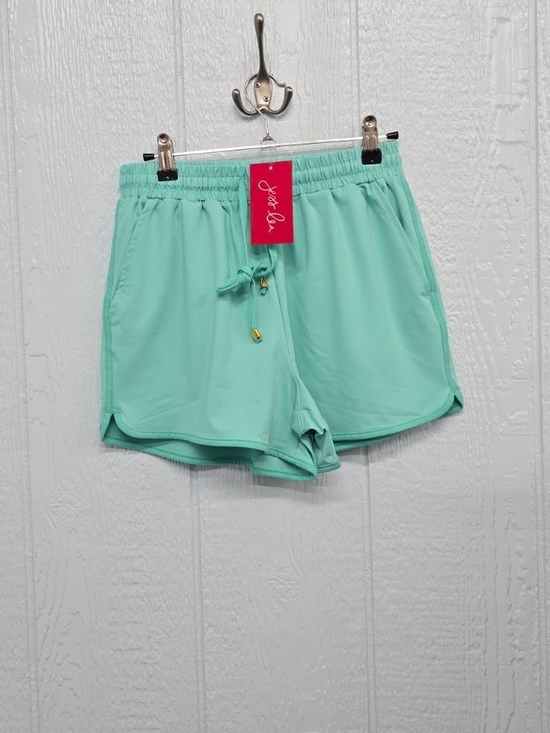 Jess Lea Pants - New Jess Lea Medium Mint Athletic Drawstring Shorts